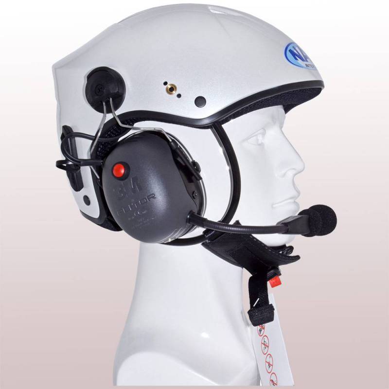 Casco de Paramotor Horus con comunicación (micro auriculares N2C5) K