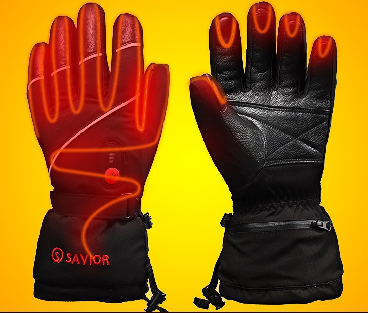 esquina primavera Peladura Guantes Calefactables SK con baterias - Kasana - Tienda online de Parapente  y Paramotor